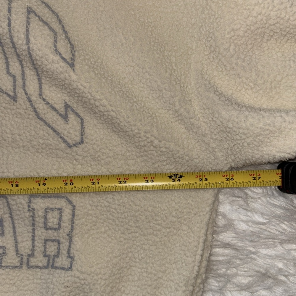 PacSun Pacific Sunwear Cropped Oversized Pullover Fleece, Size M - Picture 7 of 15